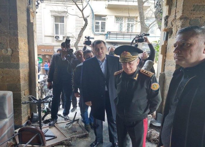 Kəmaləddin Heydərov hadisə yerində -FOTO